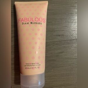 Isaac Mizrahi Pink Polka Dot Lotion